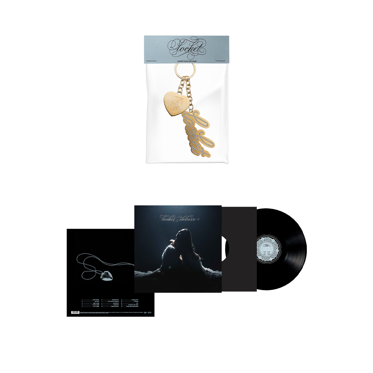 locket deluxe vinyl and keychain fan pack