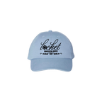 locket baby blue dad hat