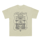 locket tour off white tee